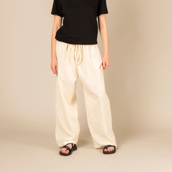 nusha Pants - Nusha Cargo Pant in Natural